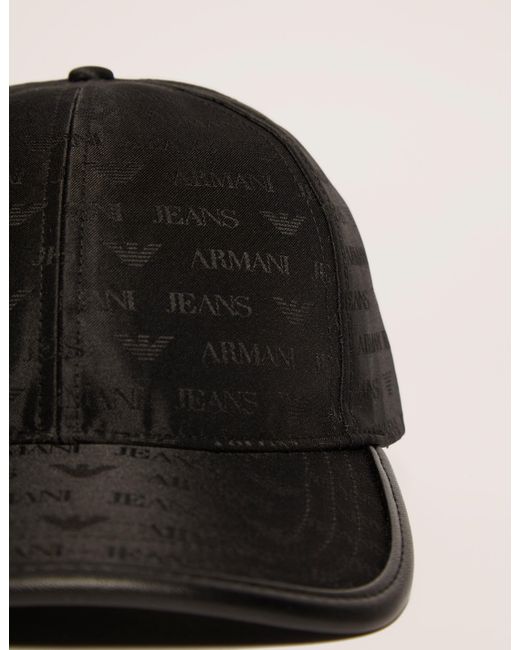 Armani Jeans Synthetic Nylon Print Cap 