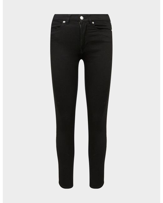 HUGO Denim Charlie Super Skinny Jeans in Black | Lyst UK