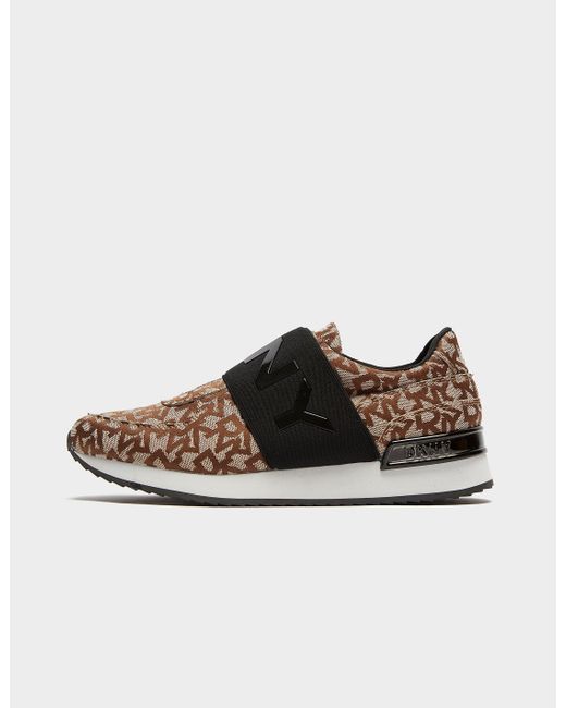 dkny trainers brown