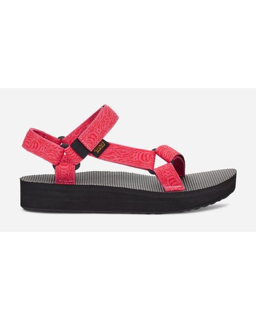 Teva Black Midform Universal Sandals