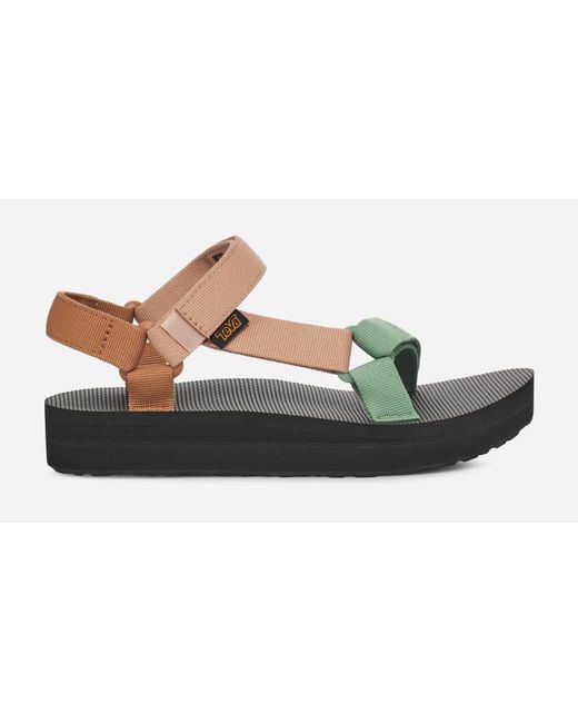 Teva Black Midform Universal Sandals