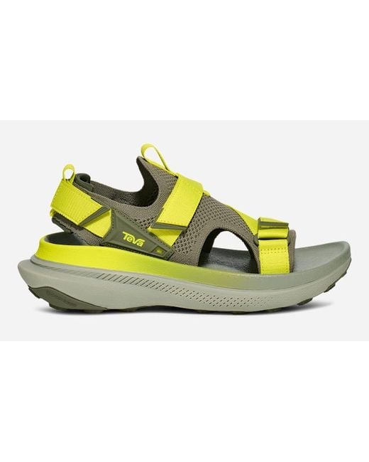 Teva Black Aventrail Trail Running Sandals for men