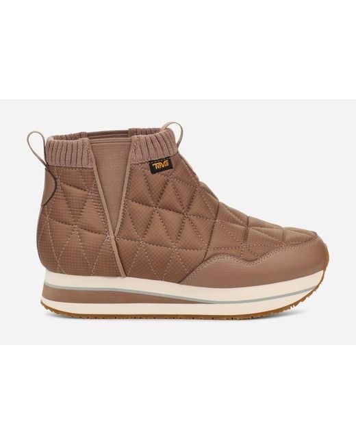 Teva Brown Reember Mid Platform Boots