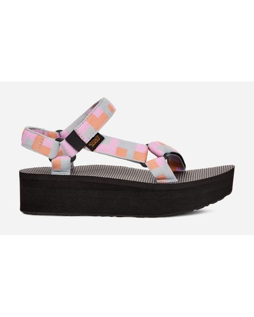 Teva Black Flatform Universal Sandals