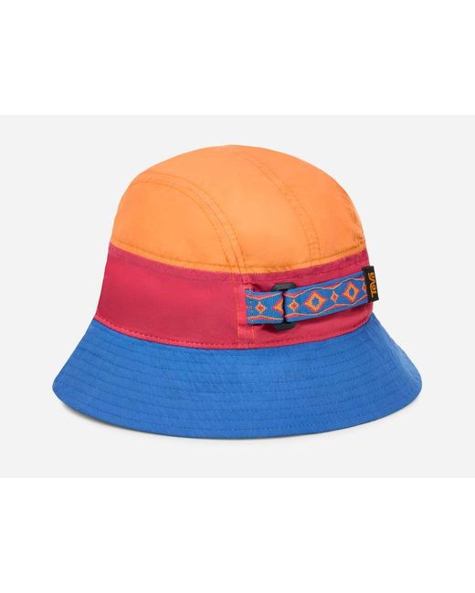 Teva Blue 90's Bucket Hat