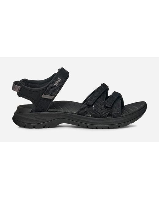 Teva Black Tirra Sport Hiking Sandals