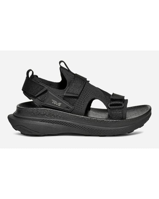 Teva Black Aventrail Trail Running Sandals for men