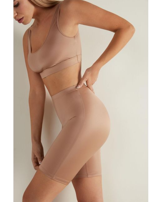 Short Cycliste Ultra Léger Remodelant Tezenis en coloris Marron | Lyst