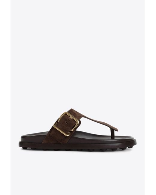 スリッポン TODS BROWN SUEDE THONG SLIPPERS XXW70K0GU70MIDG622-02.jpg