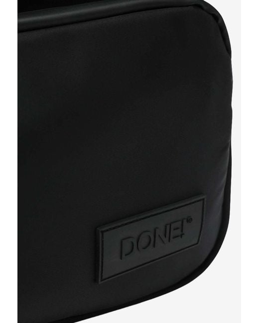 Rag & Bone Black Logo-Patch Laptop Briefcase for men