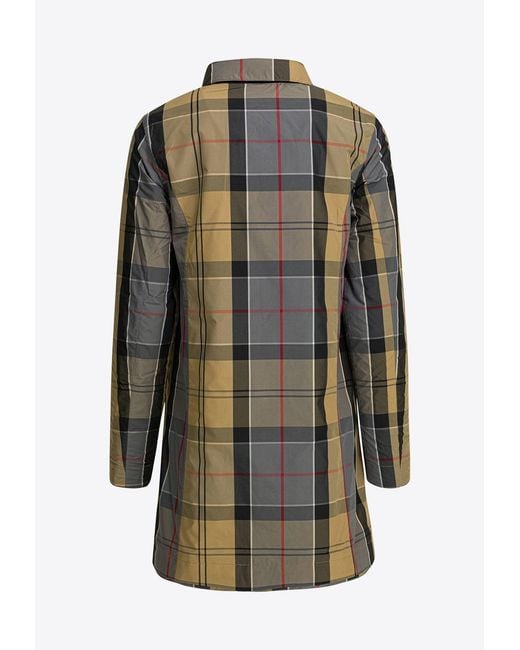 Barbour Blue Babbity Buttoned Jacket