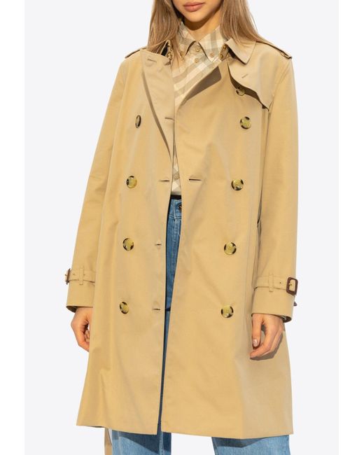 Burberry Natural The Kensington Trench Coat