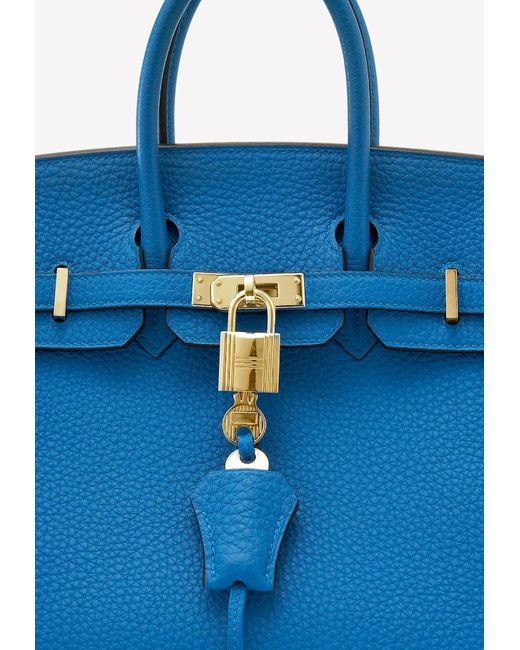 Hermes Birkin Bag 25 Blue Zanzibar Swift Gold Hardware at 1stDibs  hermes  birkin 25 blue, blue zanzibar birkin, hermes birkin 25 swift