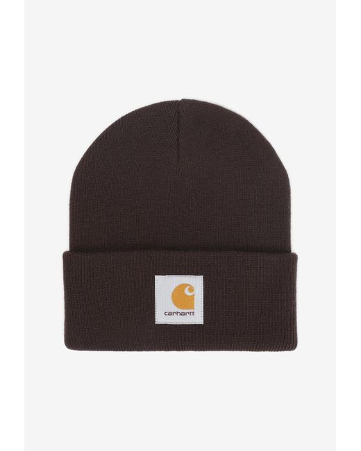 Carhartt Black Short Watch Hat for men