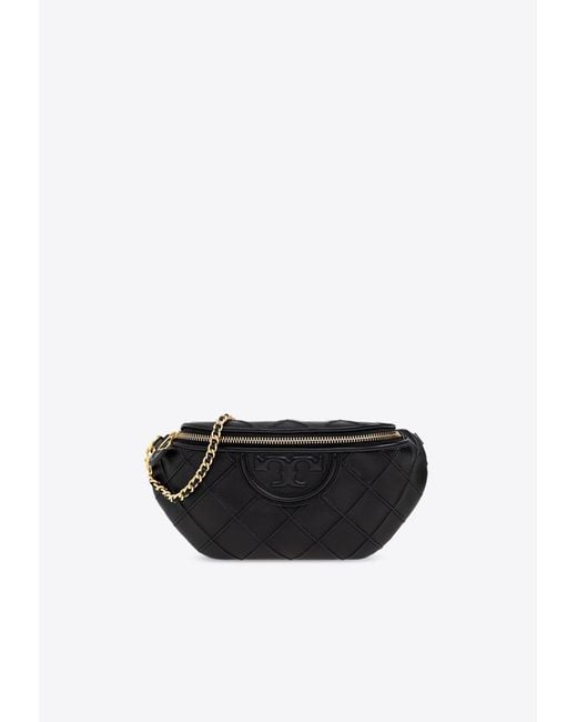 Tory Burch White Fleming Soft Convertible Belt Bag