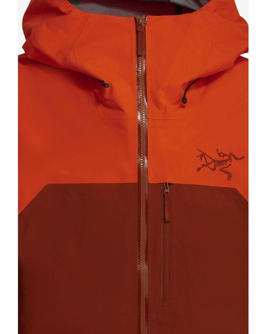 Arc'teryx Orange Rush Gore-Tex Pro Jacket for men