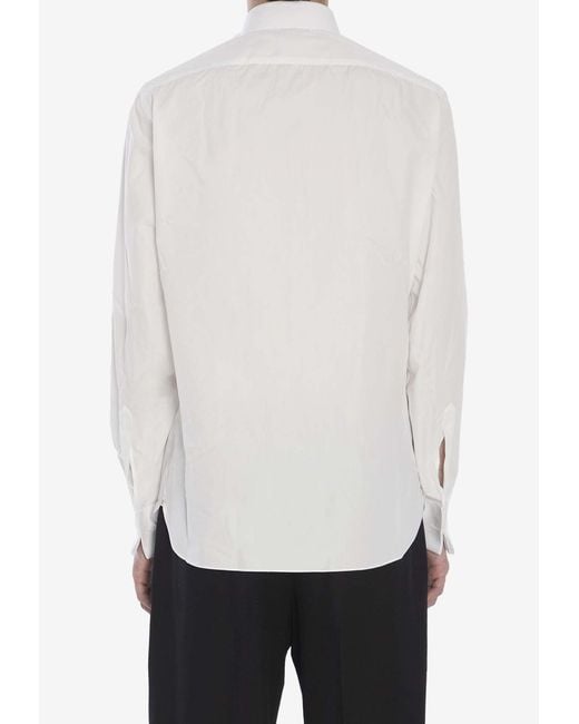 Borriello White Marechiaro Buttoned Shirt for men