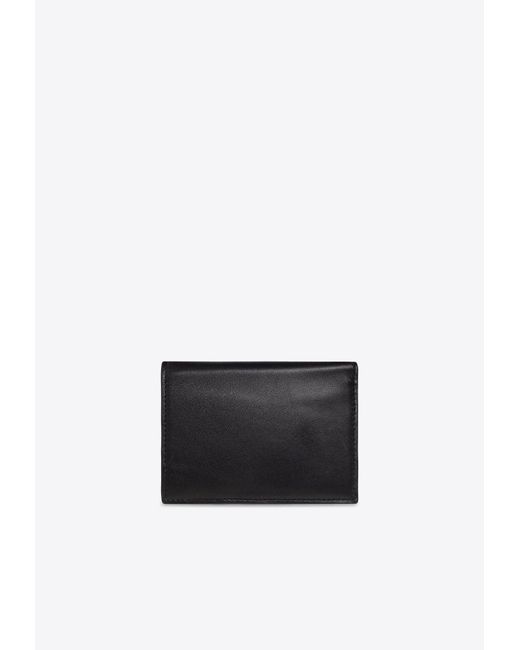 Off-White c/o Virgil Abloh White Quote Bi-Fold Leather Wallet for men