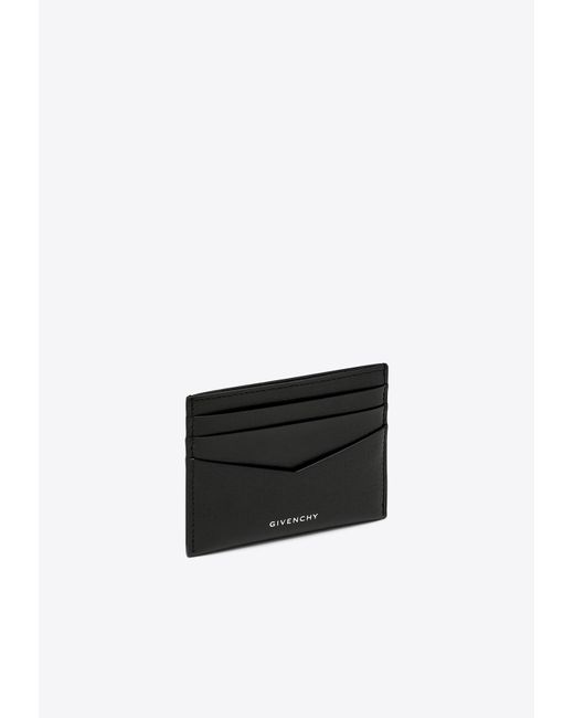 Givenchy White 4G Leather Cardholder for men