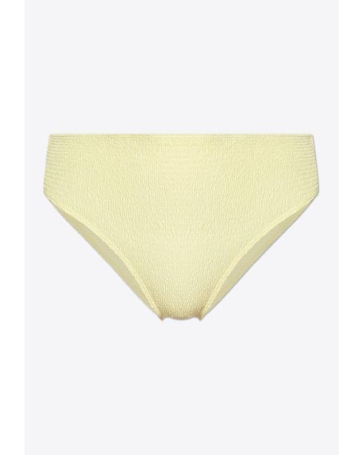 Tory Burch Yellow Bikinis