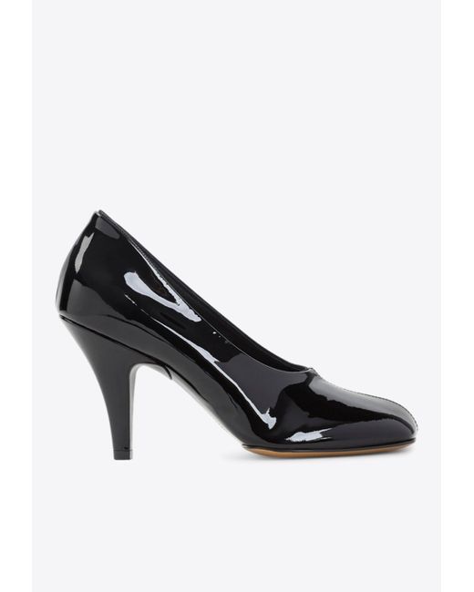 Phoebe Philo Black Soft 90 Leather Pumps