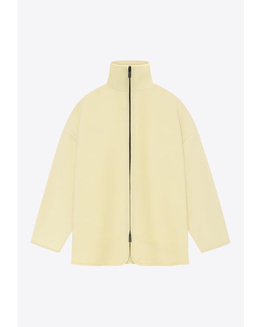 Fear Of God Yellow High-Neck Zip-Up Wool Jacket for men