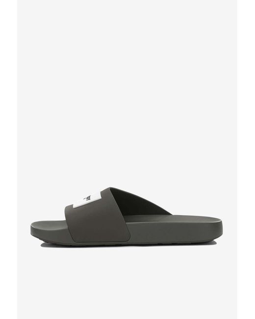 Givenchy Multicolor Label Polyurethane Slides for men