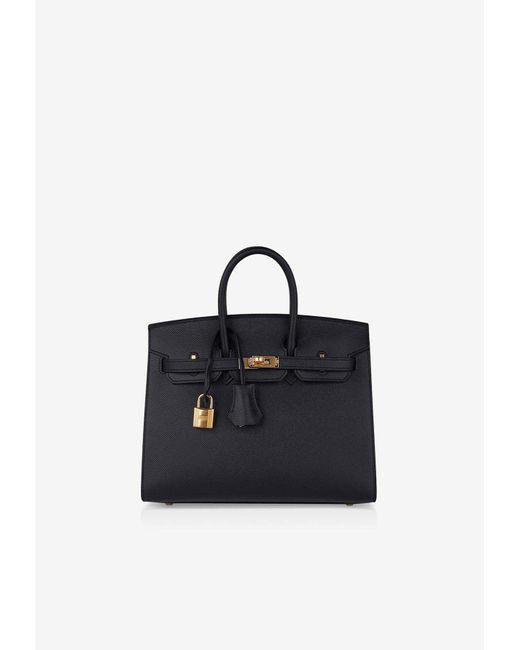 Hermes Black Togo Leather Gold Hardware Birkin 30 Bag Hermes