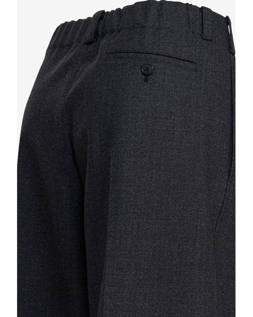 Givenchy Blue Wool Tailored Pants