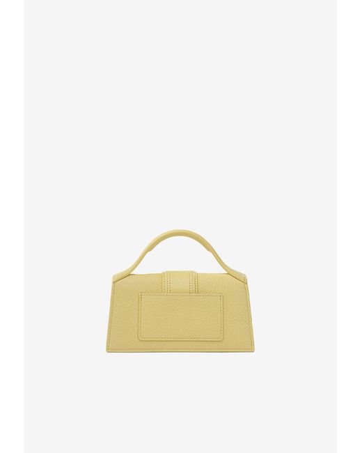 Jacquemus Metallic Small Bambino Grained Leather Crossbody Bag