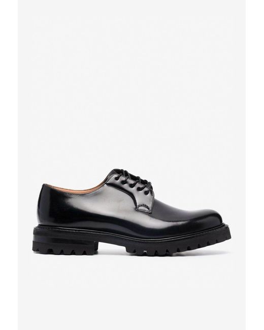 Church's Shannon Leather Derby Shoes in Black for Men | Lyst