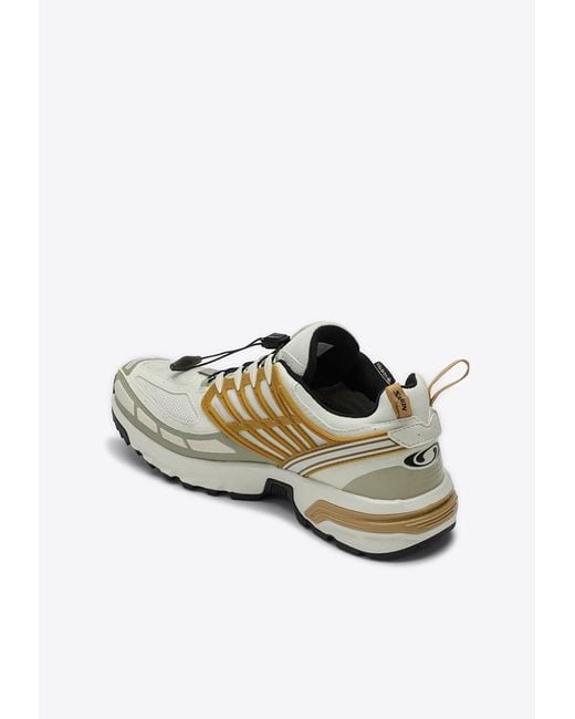 Salomon White Acs Pro Gore-Tex Low-Top Sneakers for men