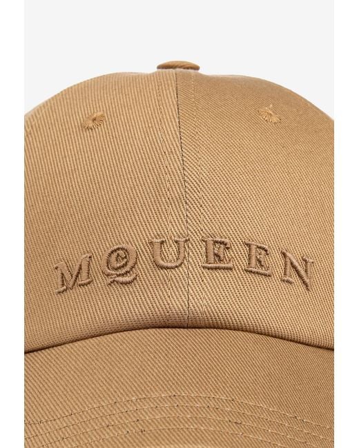 McQueen Natural Cap for men