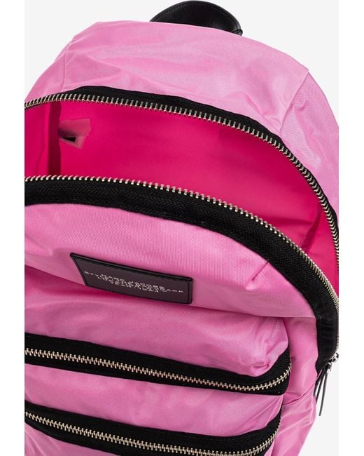 Marc Jacobs Red Medium Biker Backpack