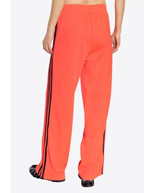 Adidas Originals Red Adicolor Classic Firebird Track Pants