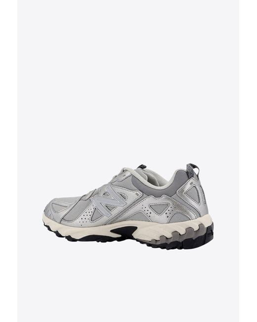 New Balance White 610V1 Low-Top Sneakers for men