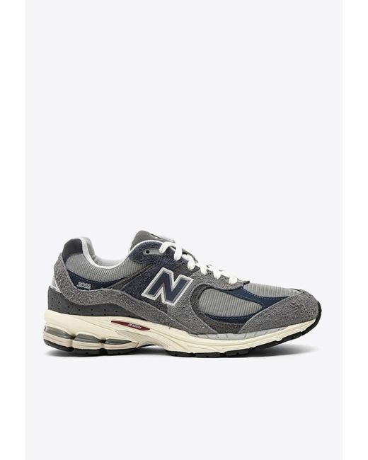 New Balance White M2002Rel Low-Top Sneakers for men