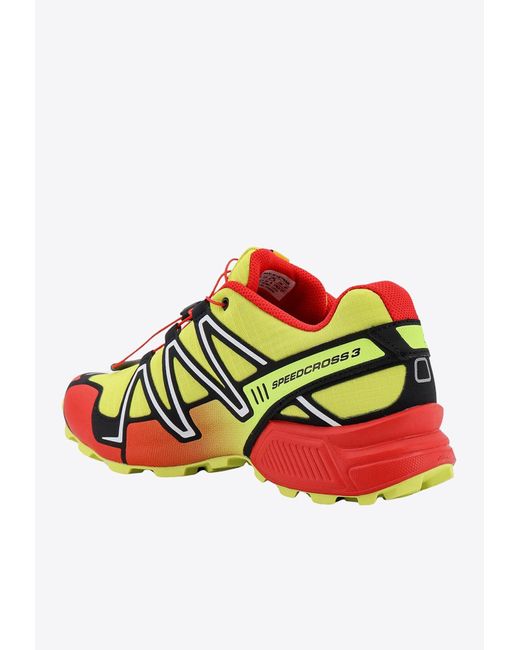 Salomon Yellow Speedcross 3 Low-Top Sneakers for men