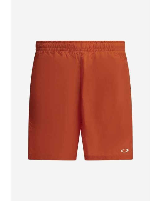 Oakley Red Allmighty Technical Shorts for men