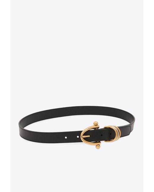 Chloé White Bracelet Calf Leather Belt