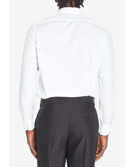 Borriello White Marechiaro Buttoned Shirt for men