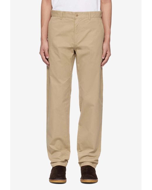 A.P.C. Natural Constantin Chino Pants for men