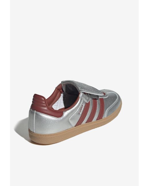 Adidas Originals Brown Samba Lt Lace-Up Sneakers