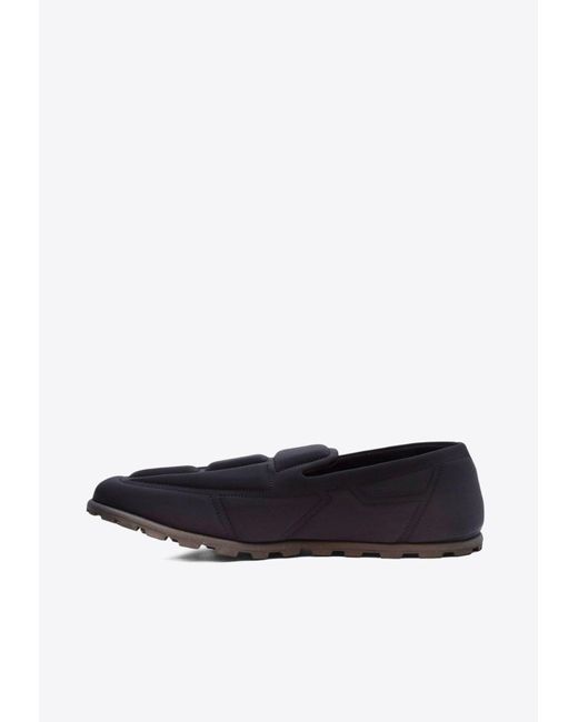 Dolce & Gabbana White Ariosto 3D Effect Loafers for men