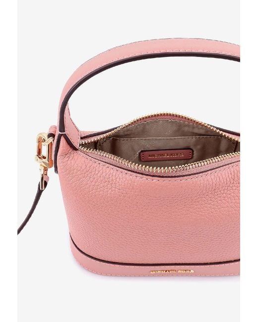 Michael Kors Pink Small Wythe Shoulder Bag