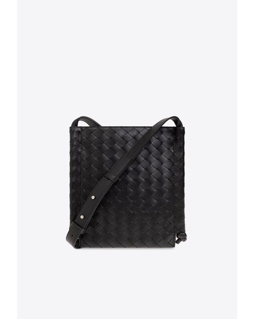 Bottega Veneta Black Small Loop Crossbody Bag for men