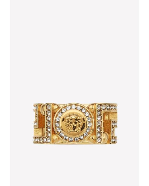 medusa greca ring