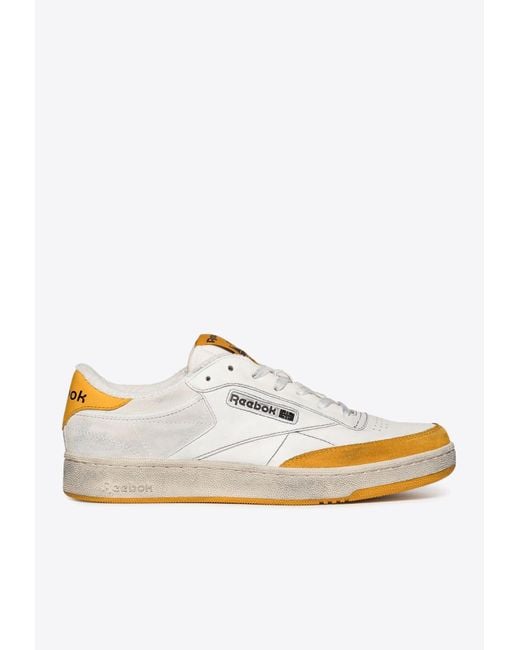 Off-White c/o Virgil Abloh X Reebok Club C Vintage Leather