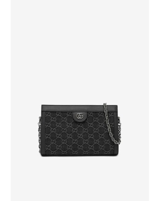 Gucci Black Small Ophidia Crossbody Bag