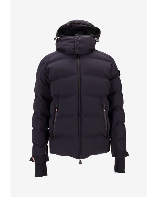 Moncler Blue Montgetech Zip-Up Jacket for men